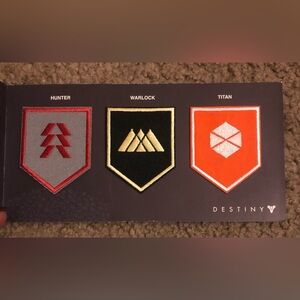 Destiny Hunter Warlock Titan Patches
